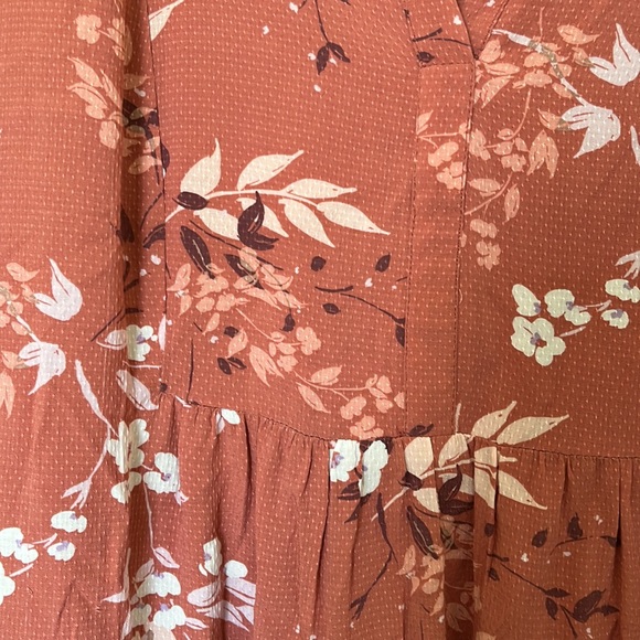 Ann Taylor Loft Coral Dress - Picture 2 of 3